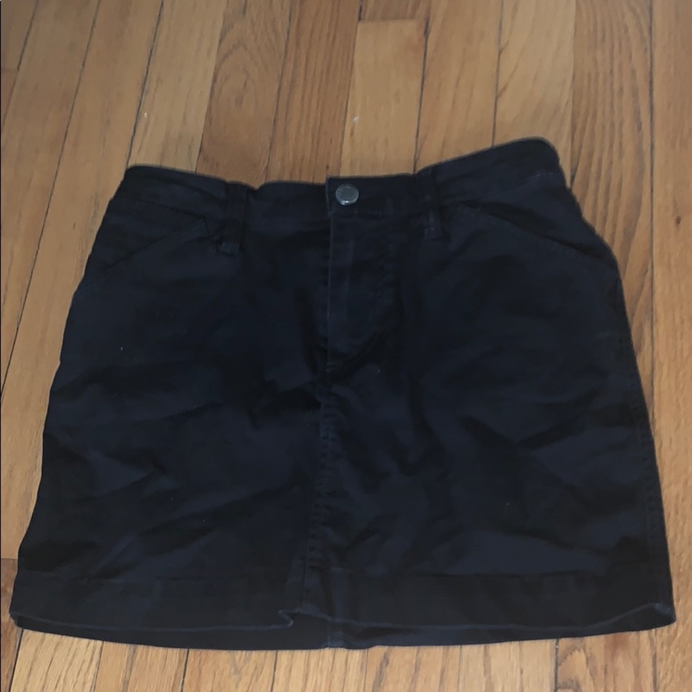 black Lacoste skirt